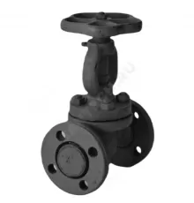 Клапан запорный сталь 15с52нж9 Ду 20 Ру63 Тмакс=400 оС фл КЗ 21200