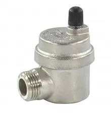 Воздухоотводчик автоматический латунь 715 Ду 15 Ру10 G1/2" НР угловой Icma 82715AD06