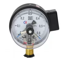 Манометр сигнализирующий ТМ-510Р.05 радиальный Дк100мм 0-0,6 МПа кл.1,5 G1/2" исполнение 5 с электроконтактной приставкой Росма 00000007334