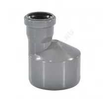 Переход НПВХ серый Дн 110х50 б/нап ТУ 6-19-307-86 Агригазполимер