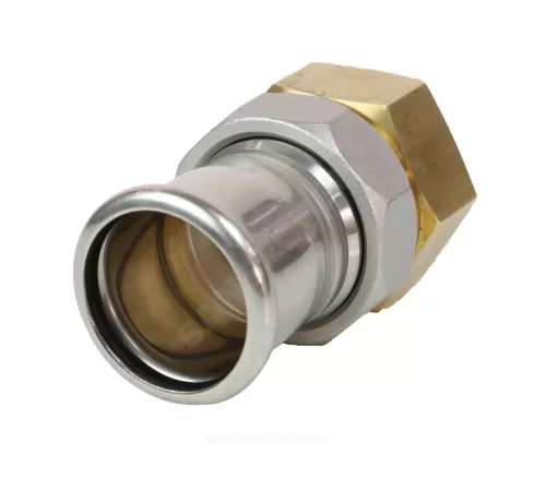 Муфта разъемная сталь нерж AISI 316L Дн 28х3/4" Ру16 пресс/ВР Inoxpres RM 184028343