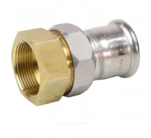 Муфта разъемная сталь нерж AISI 316L Дн 28х3/4" Ру16 пресс/ВР Inoxpres RM 184028343