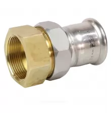 Муфта разъемная сталь нерж AISI 316L Дн 22х3/4" Ру16 пресс/ВР Inoxpres RM 184022003