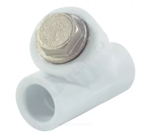 Фильтр PP-R сетчатый белый Дн 32х45гр внутренняя пайка VALFEX 10141032