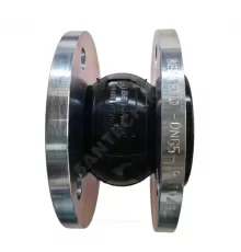 Компенсатор резиновый антивибрационный NBR Ду 200 Ру16 фл L=205мм Benarmo сжатие/растяжение 20 мм/12 мм