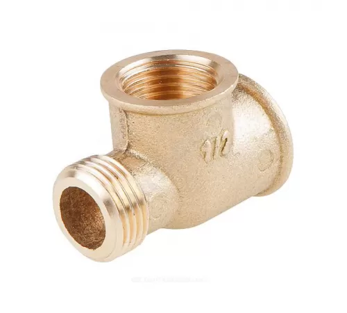 Тройник латунь Ду 15 (1/2") ВР/ВР/НР Цветлит ZW50080