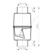 Клапан запахозапирающий водосточный PP HL603 Дн 110 HL HL603/1