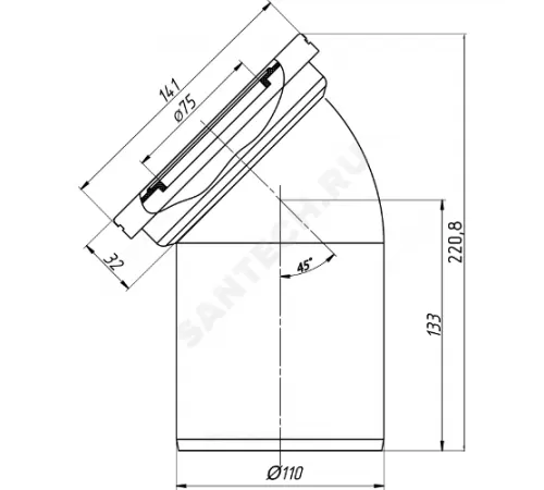 Труба фановая