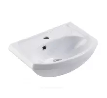 Умывальник мебельный УЮТ 45 1 отверстие под смеситель по центру белый Rosa (Кировская керамика)