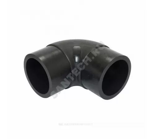 Отвод спигот ПЭ100 Дн 90х90гр Ру16 SDR11