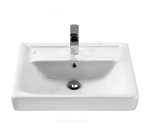 Умывальник мебельный Тигода 60 1 отверстие под смеситель по центру Santek 1.WH30.2.082