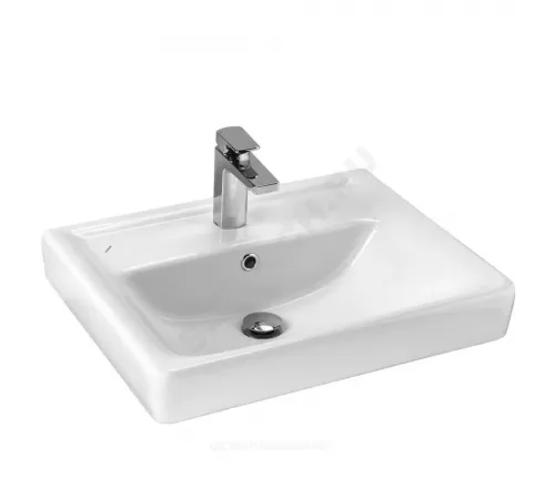 Умывальник мебельный Тигода 60 1 отверстие под смеситель по центру Santek 1.WH30.2.082