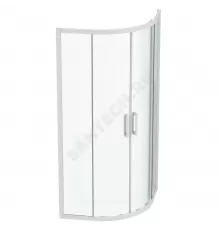 Ограждение душевое CONNECT 2 Corner Quadrant 900х900х1950 мм без поддона угловая-асимметричная прозрачное стекло Ideal Standard K966101
