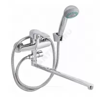 Смеситель для ванны с душем одноручный ПЛЮС ПСМ-523-КТ/023 Профсан PSM-523-023