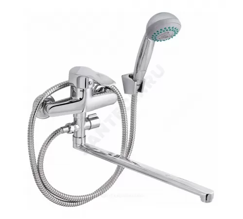 Смеситель для ванны с душем одноручный ПЛЮС ПСМ-523-КТ/023 Профсан PSM-523-023