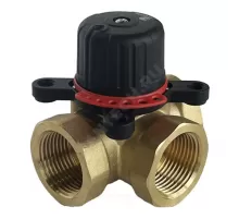 Клапан регулирующий латунь VRS3 поворотный Ду 15 Ру10 ВР 1/2" Kvs=1м3/ч Wester 0-04-2000