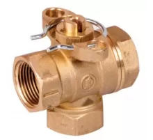 Клапан разделительный латунь R279D 3-ходовой Ду 25 ВР G1" Giacomini R279DY025