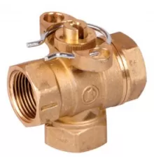 Клапан разделительный латунь R279D 3-ходовой Ду 20 ВР G3/4" Giacomini R279DY024