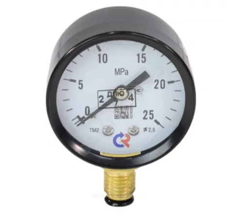 Манометр ТМ-210Р.00 радиальный Дк50мм 0-0,6 МПа кл.2,5 М12х1,5 Росма 00000006690