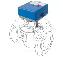 Электропривод аналоговый M1000 24В для клапанов 1000 90° 240сек MUT 0-11-0110