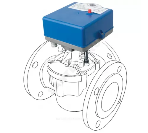 Электропривод аналоговый M1000 24В для клапанов 1000 90° 240сек MUT 0-11-0110