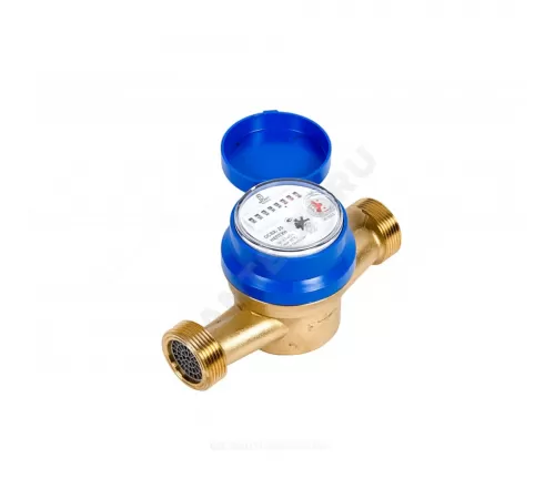 Счётчик х/в крыльчатый одноструйный Ду 25 Ру16 Qn=3,5 м3/ч 50С L=170мм резьба В/К ОСВХ исполнение "Нептун" Декаст 76-25-01