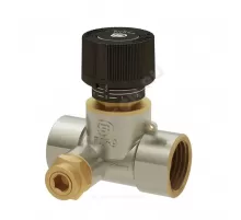 Клапан балансировочный ручной латунь Ду 20 G3/4" Ру16 Тмакс=120 оС ВР Kvs=2м3/ч без ниппелей с выходом под термодатчик подача Benarmo