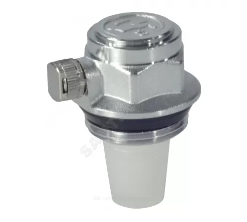 Воздухоотводчик автоматический латунь R200 Ду 25 Ру14 G1" НР угловой правый Giacomini R200X001