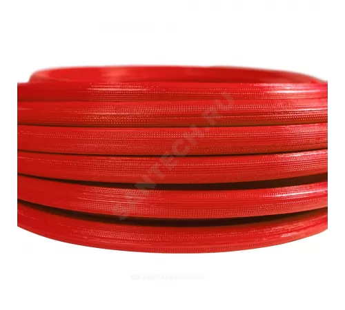 Труба PE-Xa/EVOH красная Дн 20х2,8 Ру10 Тмакс=95C в PE изоляции 6 мм бухта 100м РОС