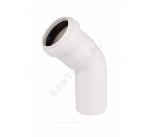Отвод PP-H белый HT HTBw Дн 32х1,8х87гр б/нап в/к Ostendorf 559340