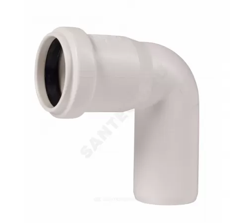 Отвод PP-H белый HT HTBw Дн 32х1,8х87гр б/нап в/к Ostendorf 559340