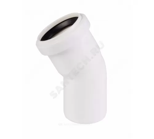 Отвод PP-H белый HT HTBw Дн 32х1,8х87гр б/нап в/к Ostendorf 559340