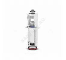 Арматура для бачка сливная кнопка хром 1/реж АНИ Пласт WC7010C