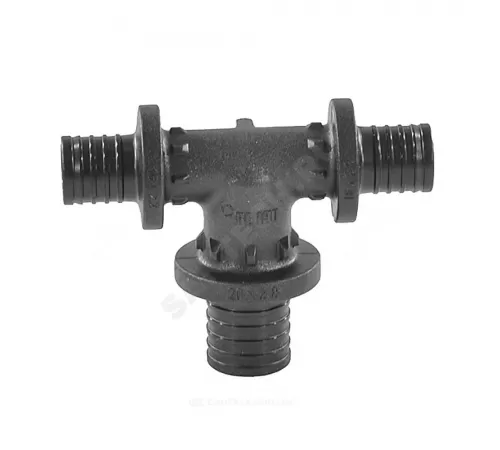 Тройник для PE-X труб аксиальный PPSU Дн 16х25х16 переходной RAUTITAN PX Rehau 11601021001