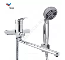 Смеситель для ванны с душем одноручный Город К-серия Славен СЛ-ОД-К31