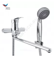 Смеситель для ванны с душем одноручный Город К-серия Славен СЛ-ОД-К31