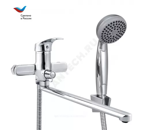 Смеситель для ванны с душем одноручный Город К-серия Славен СЛ-ОД-К31