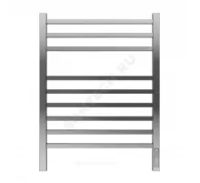 Полотенцесушитель электрический нерж сталь Лесенка 224 Вт 500х700мм 9П со встроенным диммером справа Ватикан Терминус 4670078526229