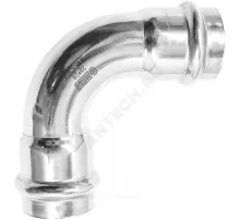 Отвод сталь нерж AISI 304 90гр Дн 18 пресс SantechSystems