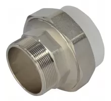 Муфта PP-R комбинированная разъемная белая Дн 75х2 1/2" НР VALFEX 11156212