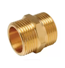 Ниппель латунь Ду 15 (1/2") НР Цветлит ZW50053