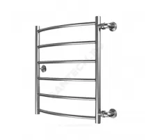 Полотенцесушитель водяной нерж сталь Лесенка Ду 25 (1") НР 500х500мм 6П боковое подключение б/к Старт-2 Элит-Металл ВЭК-10-02