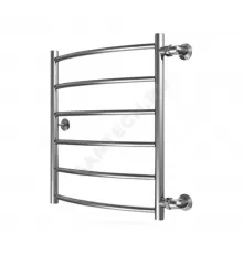 Полотенцесушитель водяной нерж сталь Лесенка Ду 25 (1") НР 500х400мм 6П боковое подключение б/к Старт-2 Элит-Металл ВЭК-10-01