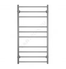 Полотенцесушитель водяной нерж сталь Лесенка Ду 15 (1/2") ВР 330 Вт 500х1000мм 10П нижнее подключение б/к Аврора Терминус 4670078543899