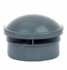 Клапан PP-H вакуумный серый Дн 110 б/нап Ostendorf 881790