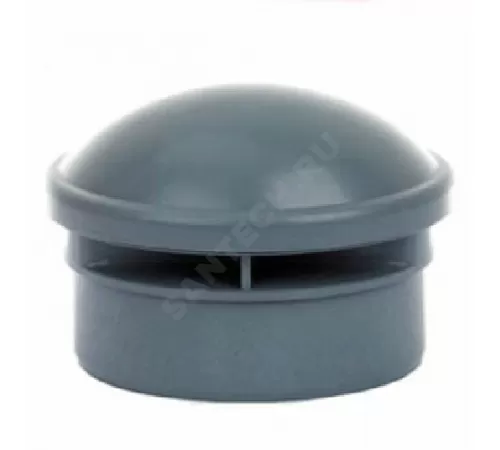 Клапан PP-H вакуумный серый Дн 110 б/нап Ostendorf 881790