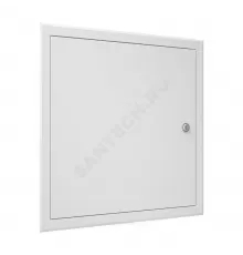 Люк-дверца с фланцем и замком сталь 560х560 Evecs ЛТ5050МЗ