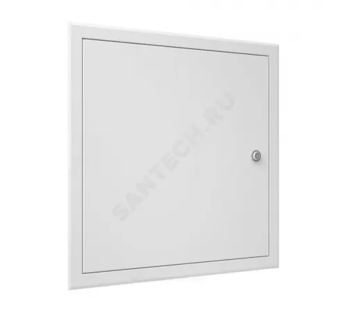 Люк-дверца с фланцем и замком сталь 310х360 Evecs ЛТ2530МЗ