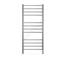 Полотенцесушитель электрический нерж сталь Лесенка 294 Вт 500х1250мм 12П со встроенным диммером справа Аврора Терминус 4670078544377