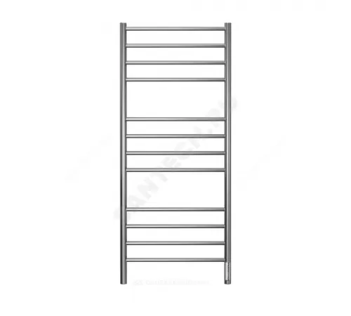 Полотенцесушитель электрический нерж сталь Лесенка 294 Вт 500х1250мм 12П со встроенным диммером справа Аврора Терминус 4670078544377